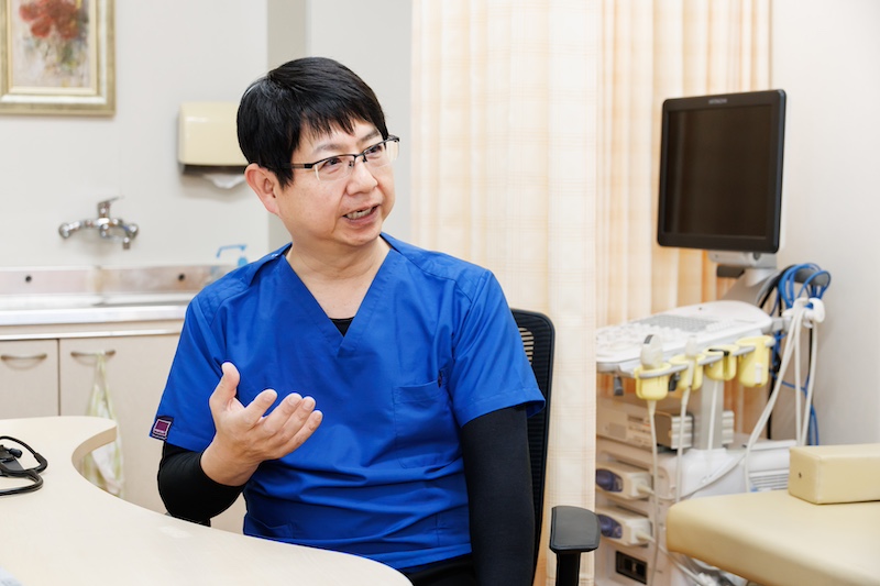 お腹の張りを抑える大腸カメラ