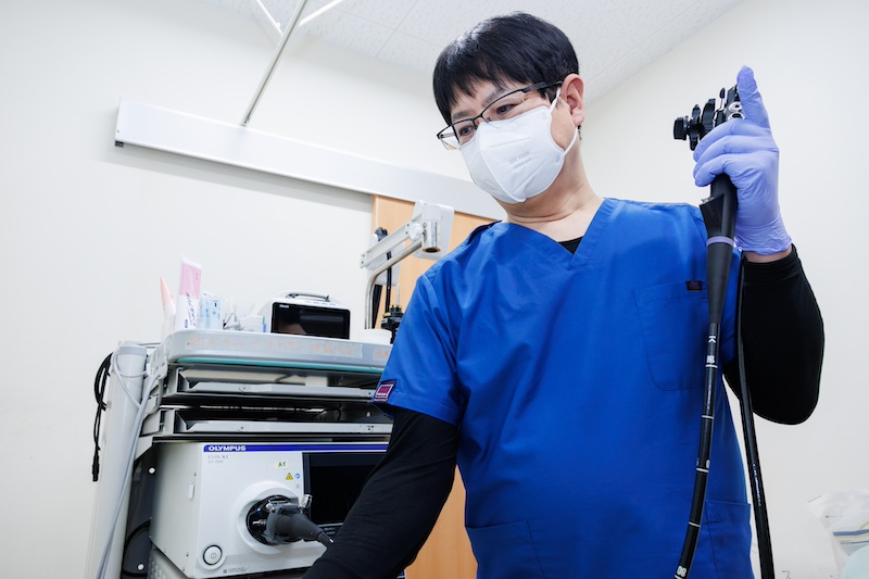 消化器がんの早期発見に注力
